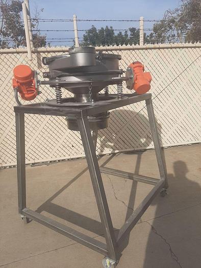 Used Screen, Kason, 24", S/st, Single, (2) 1/4 HP, Mdl K24-IFT-SS #S744318