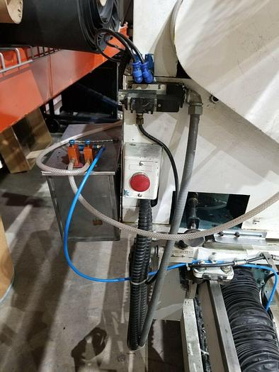 Used 60" DUSENBERY SINGLE KNIFE AUTOMATIC LOG SLITTER MAX DIAMETER 12"