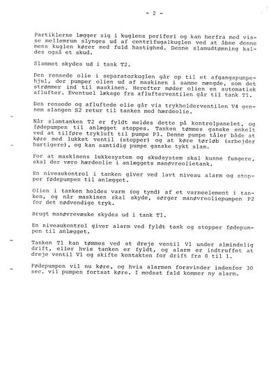 Used Alfa Laval MMPX304 module, complete separation system.