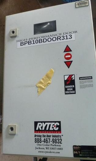 Used Door, Roll-Up, Vinyl, 8' x 10', RYTEC, Mdl BBPBIOADOOR313 #S743618