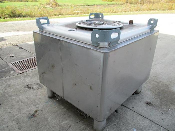 Used Hoover Materials Handling Liquitote(R) Stainless Steel IBC; 300G