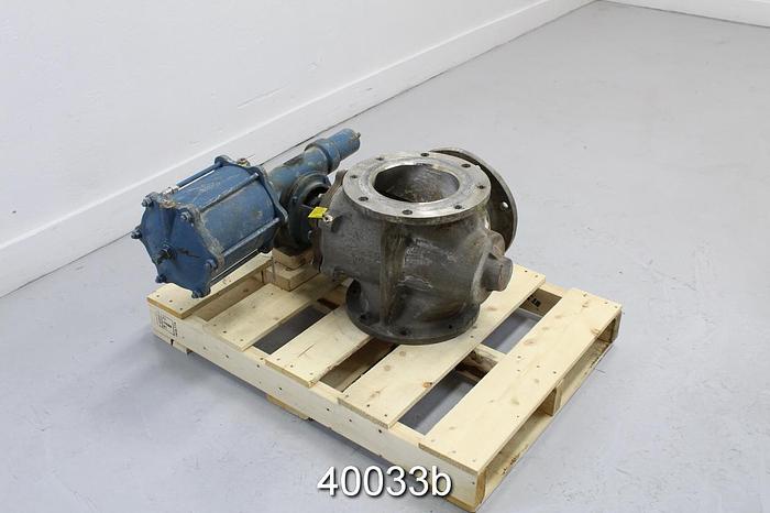 Used Dezurik 8" 3-Way Plug Valve #40033