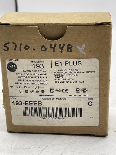 AB ALLEN BRADLEY 193-EEEB