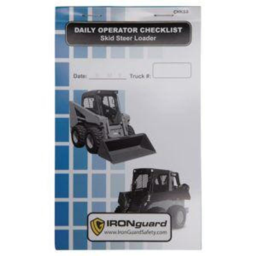 Checklist Caddy | Skid Steer Mount | CSA/MOL Compliant | 75-Sheet Log Pad | Brampton ON | Premier Lift Equipment