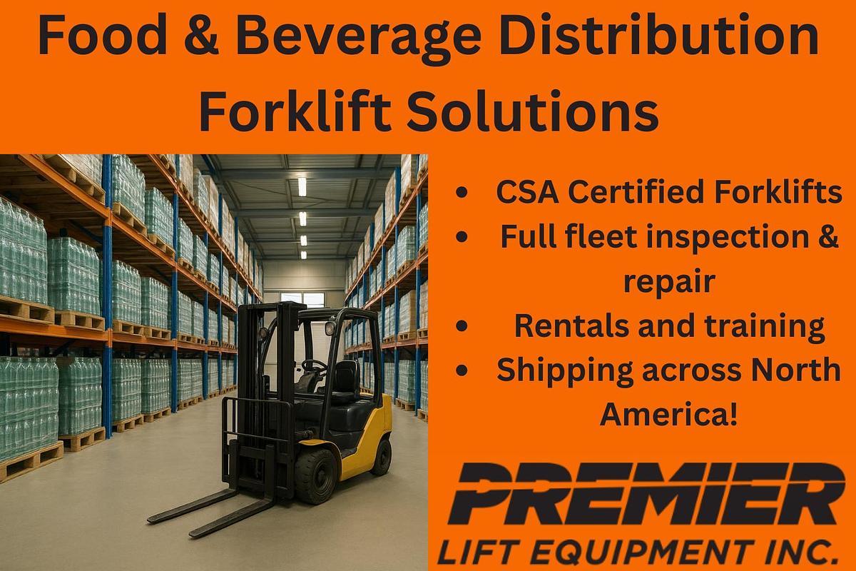 Food & Beverage Distribution Forklift Solutions