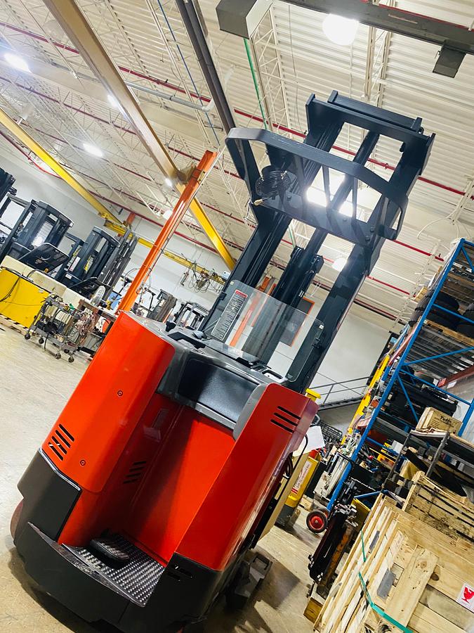 Unique rear angle picture of driver compartment