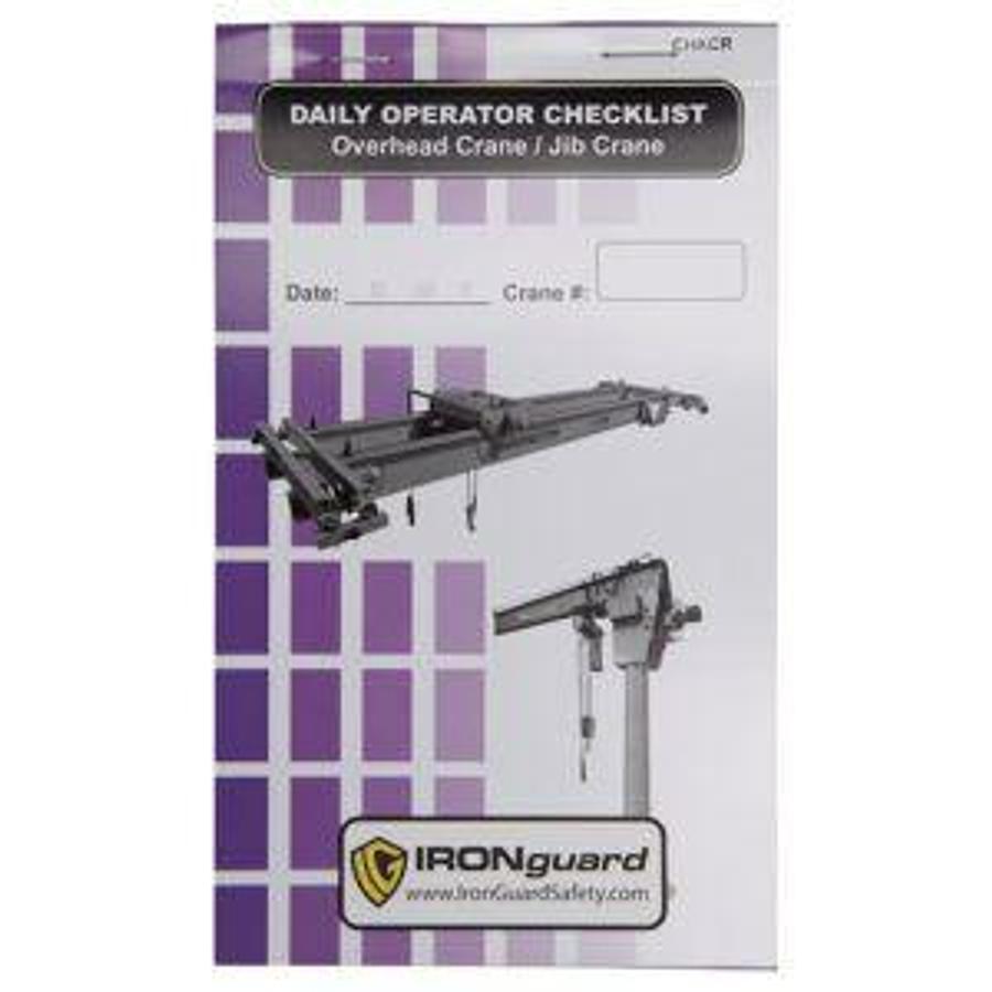 Checklist Caddy | Crane | CSA/MOL Compliant | 75-Sheet Log Pad | Brampton ON | Premier Lift Equipment