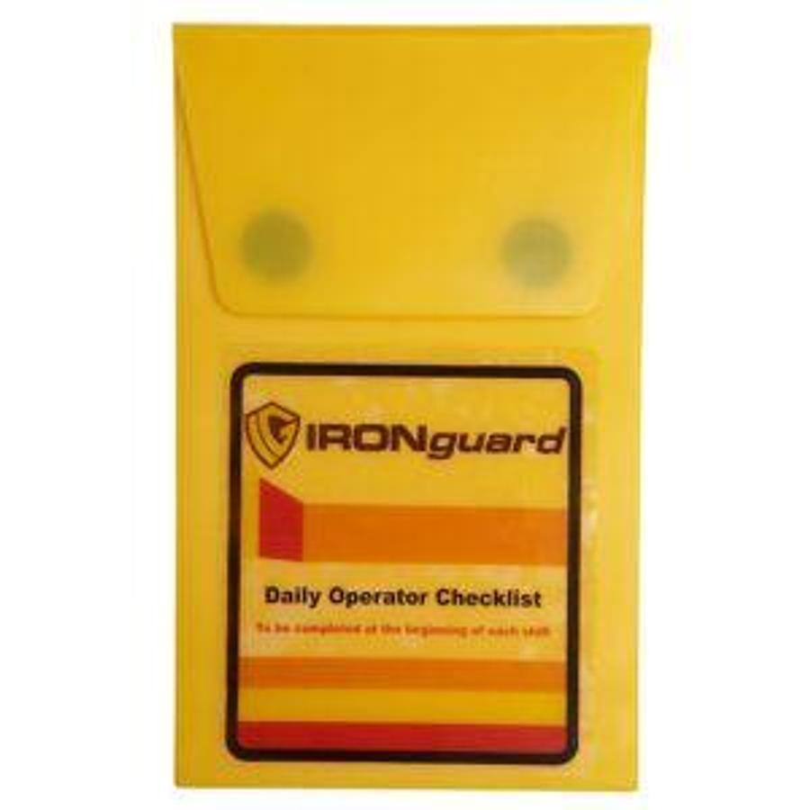 Checklist Caddy | Propane Counterbalance Forklift | CSA/MOL Compliant | 75-Sheet Log Pad | Brampton ON | Premier Lift Equipment