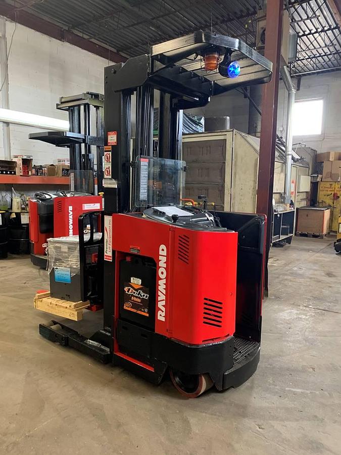 Sold-Raymond-EZR40TT-CSA-Electric-Reach-Truck-4,000lb-211”-Lift-BramptonON