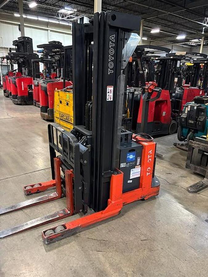 Refurbished Electric Walkie Reach Stackers – Narrow‑Aisle High‑Lift Reach