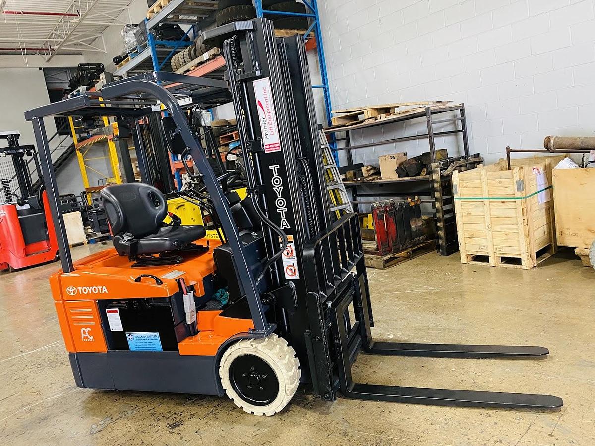 Refurbished 3‑Wheel Electric Sit‑Down Forklifts