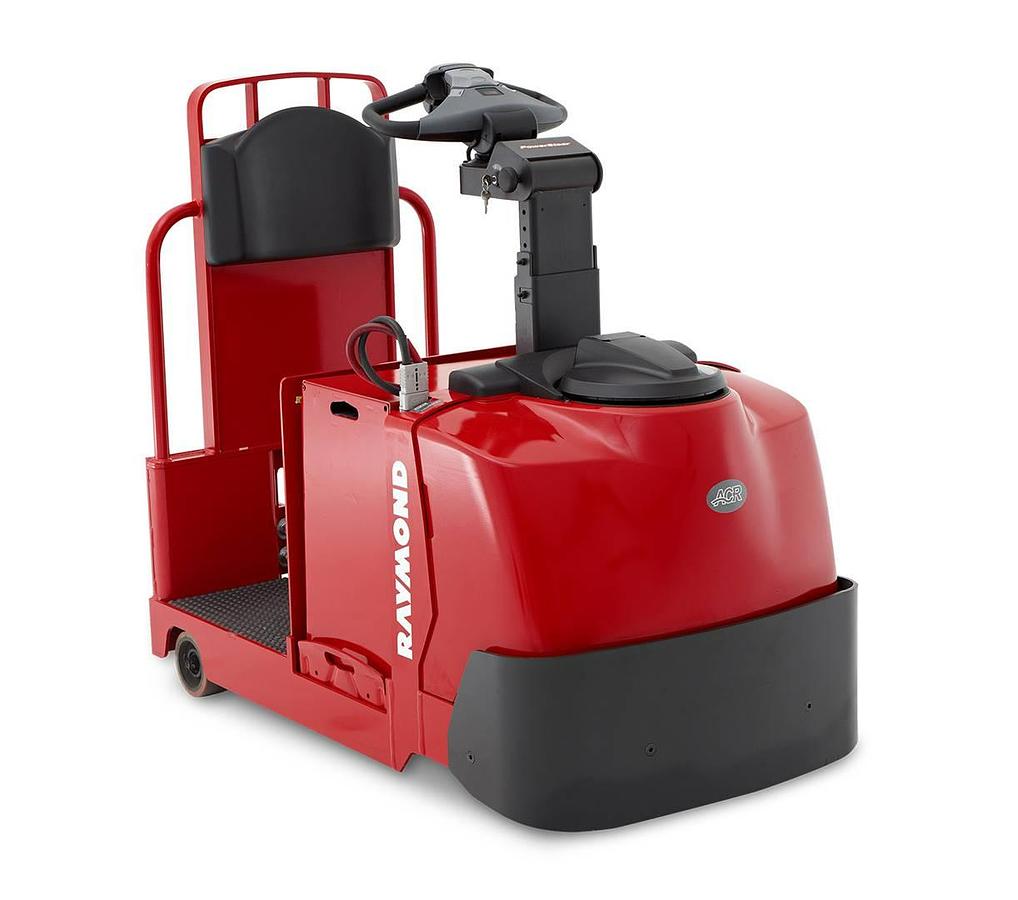 Raymond 8600 tow tractor – CSA certified – 8,000 lb electric – stand-on rider – regenerative braking – Brampton ON