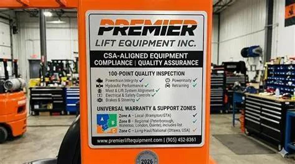 Used Forklifts Delivered to Montréal | CSA‑Aligned & Audit‑Ready