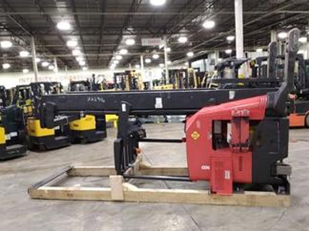 Refurbished 2020 Raymond 750‑R45TT | 4,500 lb Single Reach | 143/321” TSU Mast | 36V Electric | Side‑Shift | CSA/MOL Certified | Brampton ON
