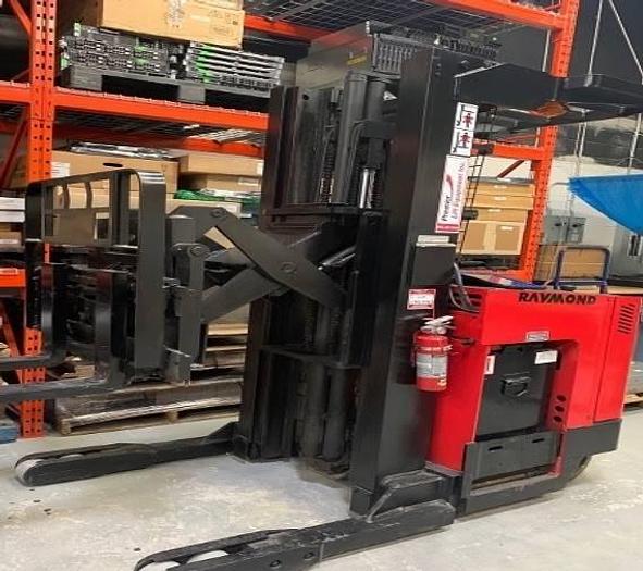 Refurbished SOLD – Refurbished 2006 Raymond EAISR40TT | Electric Reach Truck | CSA Certified | Mississauga Deployment Completed