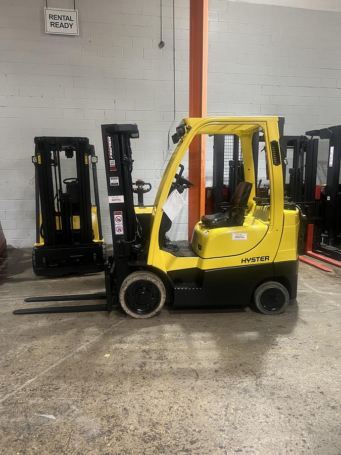 Refurbished Hyster S50FT – CSA Certified | LPG Cushion | 5,000 lb Capacity | 189” Triple Mast | Brampton ON