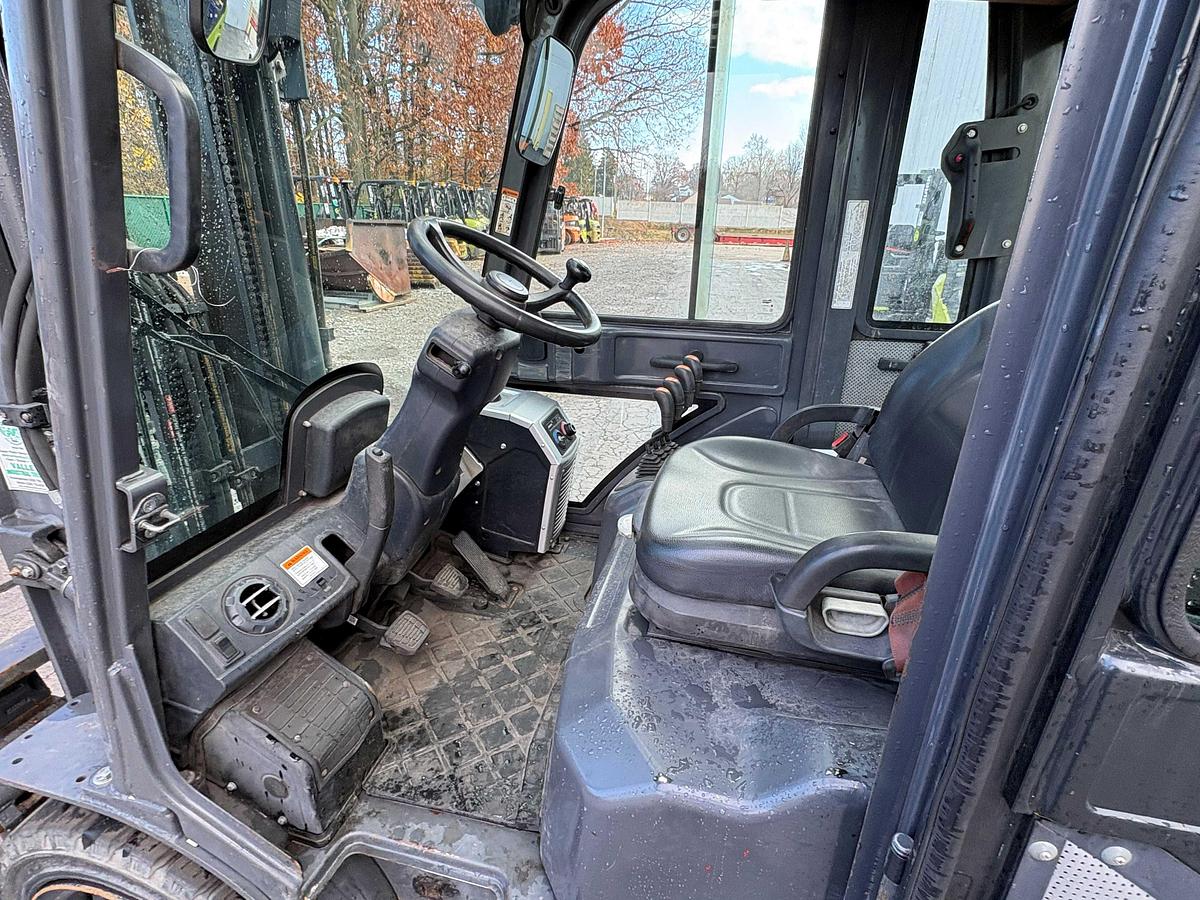 2019 Doosan D30S-7 CSA Certified Diesel Forklift Side Compartment View