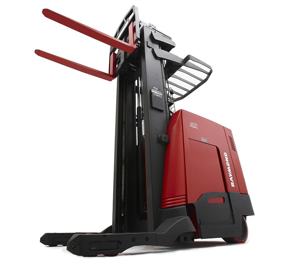 2025 Raymond EASIDR30TT CSA deep reach forklift Brampton 3000 lb 207” triple mast narrow chassis freezer-compatible export-certified