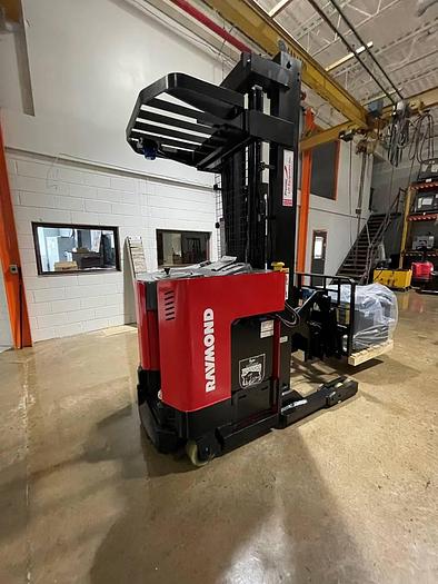 Refurbished SOLD – Refurbished 1999 Raymond EASIR30TT | Electric Reach Truck | CSA Certified | Mississauga Deployment Completed