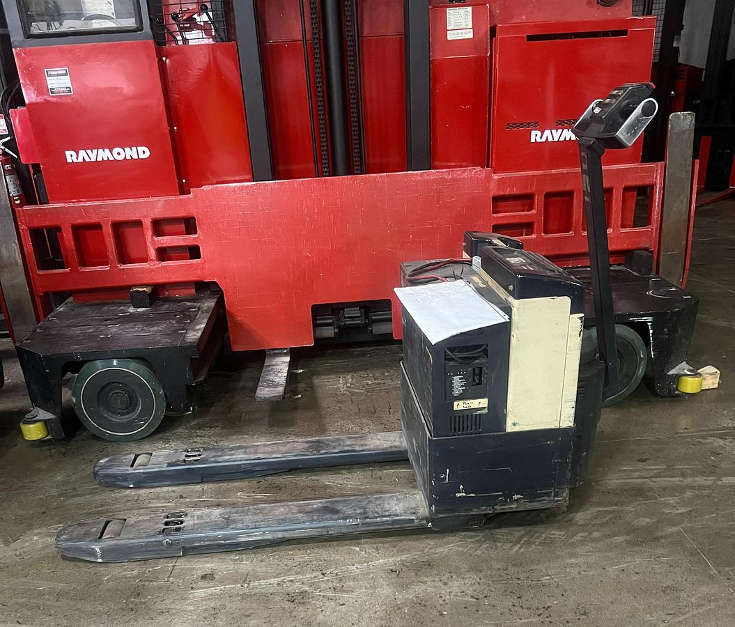 SOLD – Walkie Pallet Jack, 4,000 lb Capacity, Delivered to Lawton’s Produce (PEI) – Stock #7356