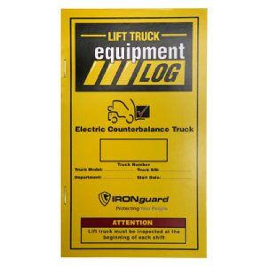 Lift Truck Log Book | Raymond Deep Reach Forklift | CSA/MOL Compliant | 2-Year Safety Record | Brampton ON | Premier Lift Equipment