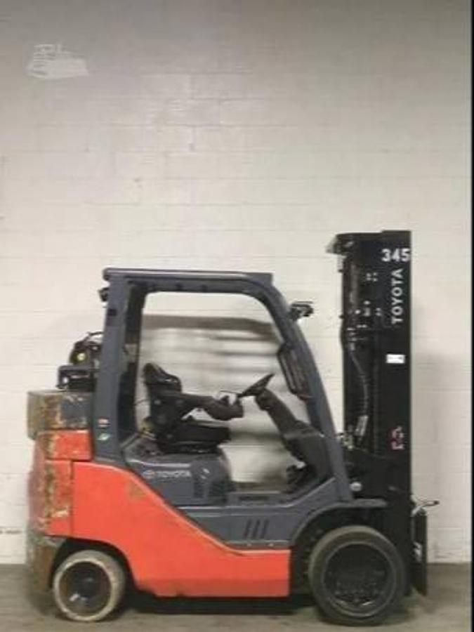 CSA-certified propane forklift | 10,000 lb | box car special | triple mast | clamp-ready | cushion tires | Premier Lift Brampton ON