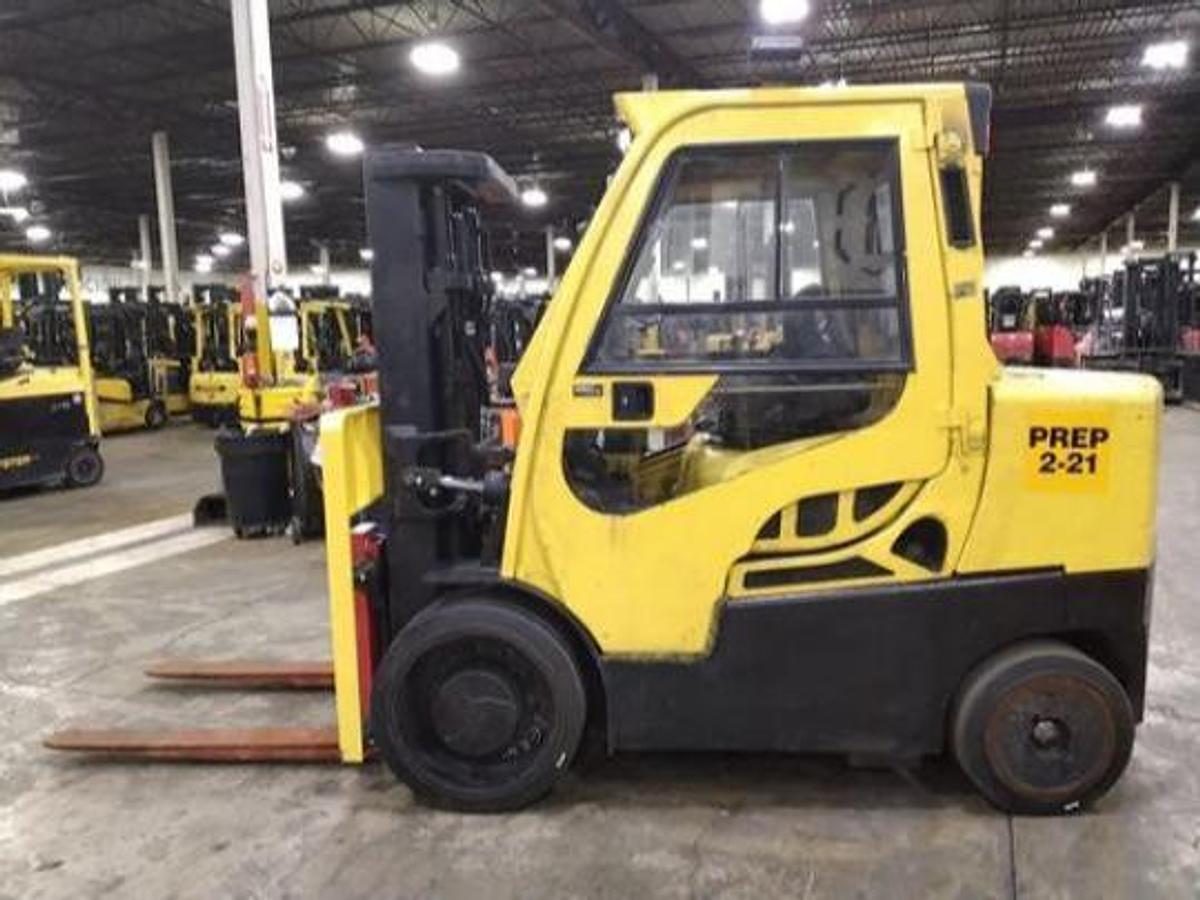 CSA-Certified Diesel Forklift – 15,500 lb Hyster S155FT with 2-Stage Mast & Cushion Tires Available in Brampton