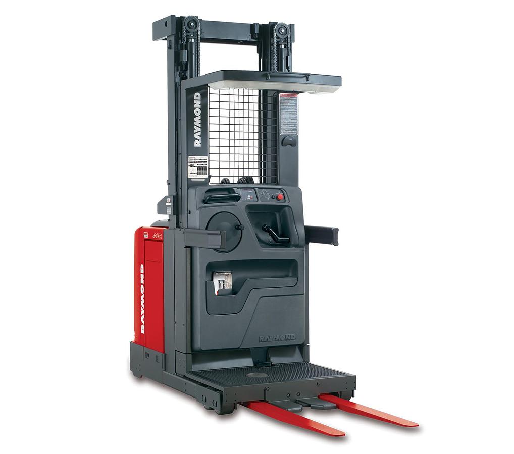 Electric Operator-Up Narrow Aisle Order Picker Lifting Operator for High-Reach Warehouse Picking