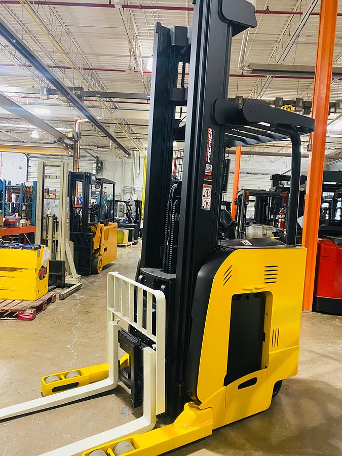 Opposite side view showing battery compartment and CSA-certified labeling