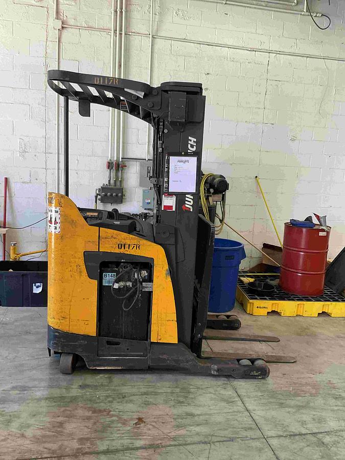 2017 Jungheinrich ETR345 CSA Certified Electric Reach Truck Side View