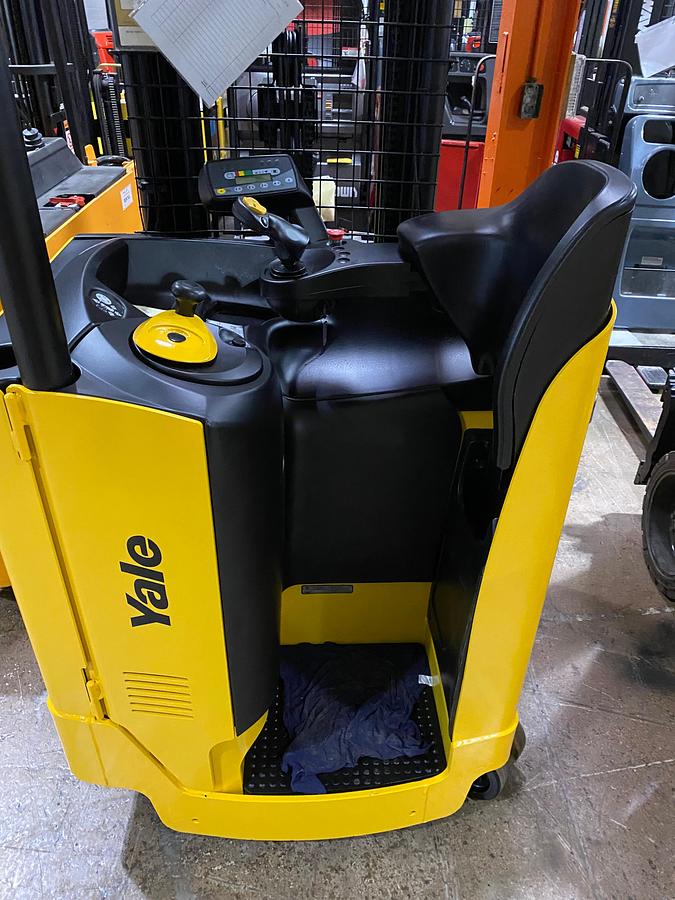 close up view of operators ergonomic compartment