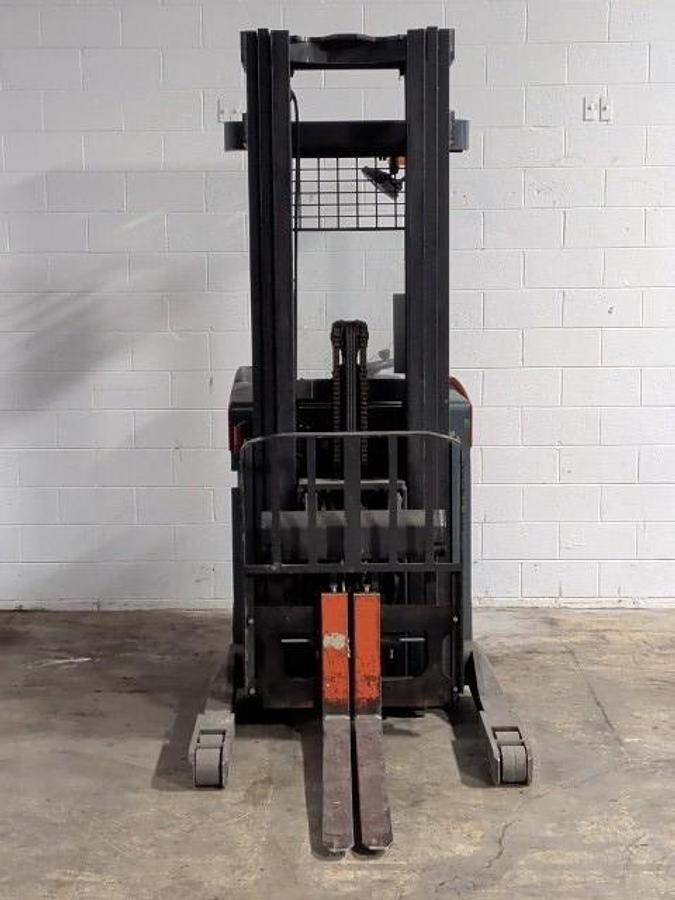 Refurbished Toyota 8BRU18 Electric Reach Truck | 240" Mast | CSA-Certified