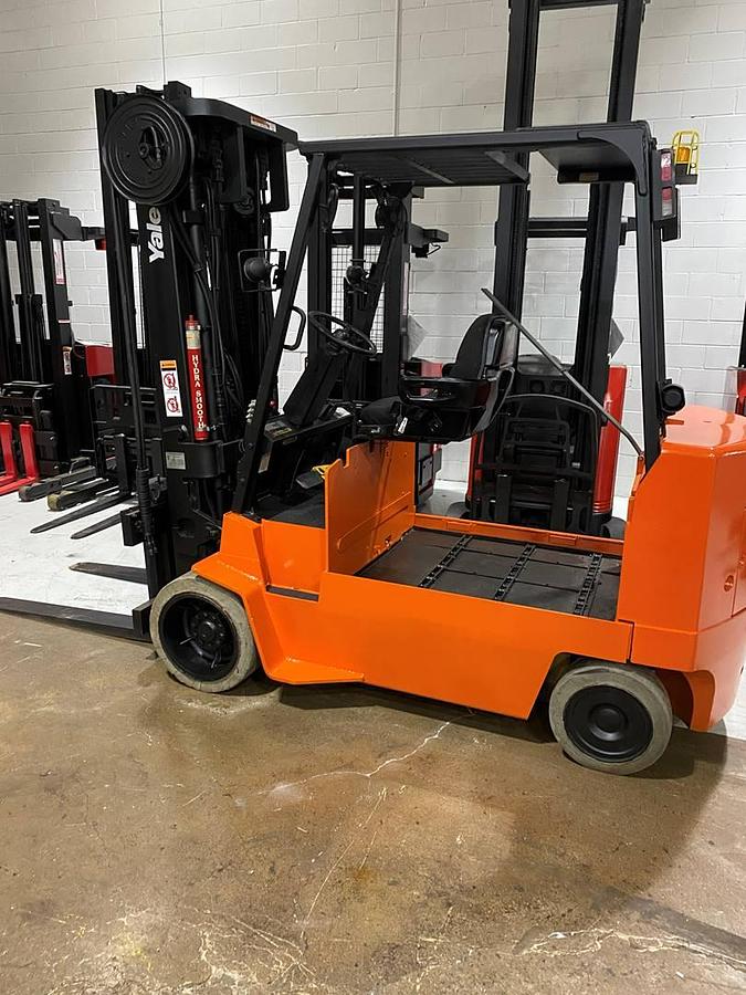 Yale ERC120HGN CSA electric forklift Brampton 12000 lb 209” triple mast clamp-ready heavy-duty indoor battery optional