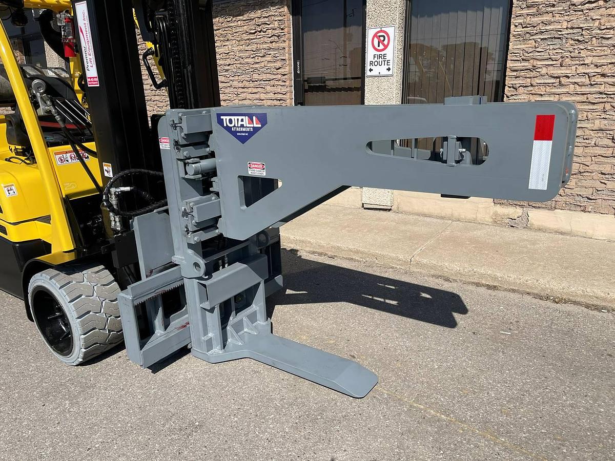 Hyster S120FTPRS – marble clamp attachment – vertical slab handler – CSA propane forklift – Brampton ON