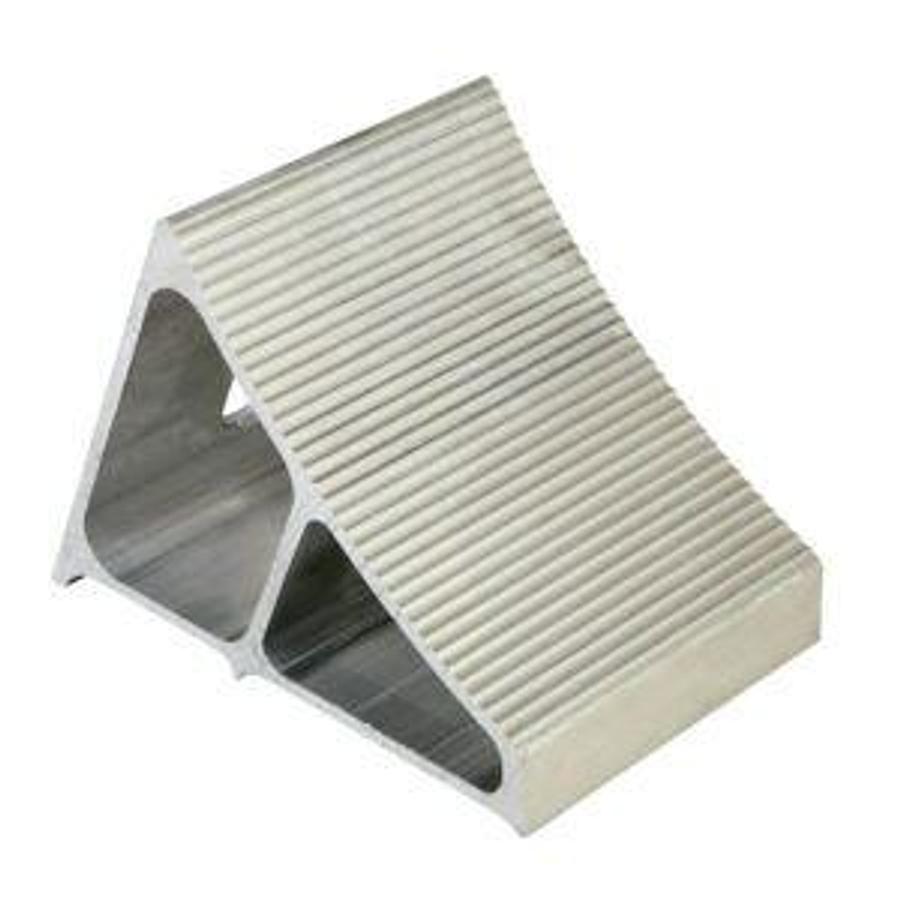 SC-8 Aluminum Wheel Chock Set – CSA/MOL Compliant | Lightweight Dock Safety | Claw-Style Grip | Curved Tire Fit | Brampton ON | Premier Lift Equipment