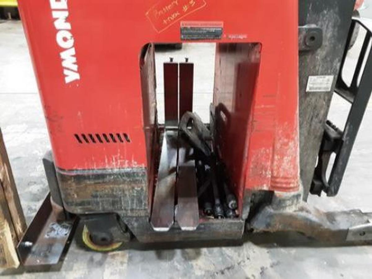 36 Volt Battery Compartment with forks and rollers ready for shipping