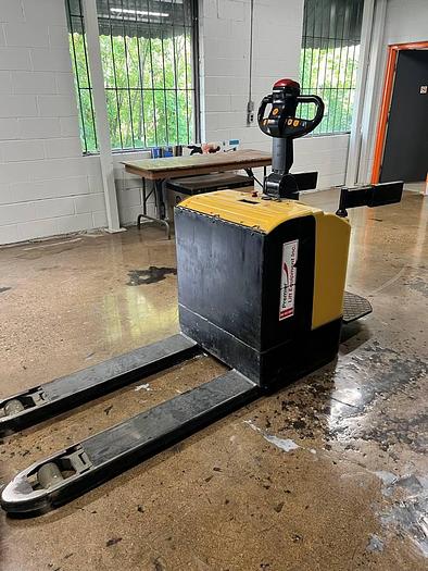Used 2012 Starke PTR50-EAPS – Walkie Rider Pallet Truck | 5,000 lb Capacity | Flip-Down Platform | Battery + Charger Included | Brampton, ON