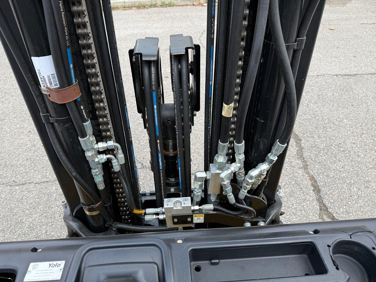 Operators view off full free mast