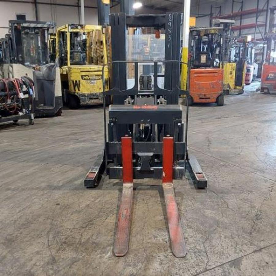 Front view of 2019 Raymond RRS30 EE-rated electric reach truck