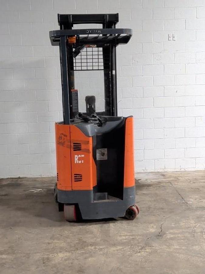 Refurbished Toyota 8BRU18 Electric Reach Truck | 240" Mast | CSA-Certified