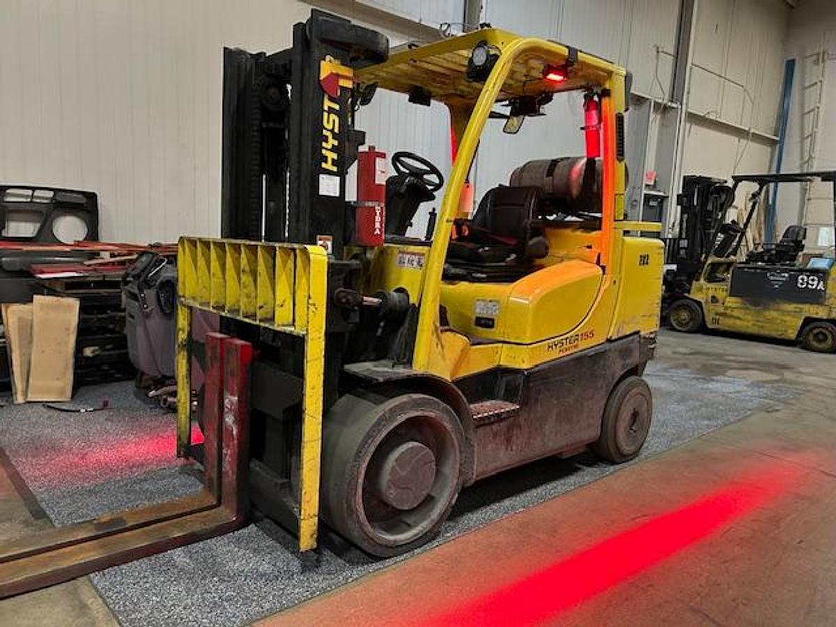 2020 Hyster S155FT LPG Forklift | 2-Stage Mast | Fork Positioner | Cushion Tires | CSA Certified | Brampton ON | Export Ready