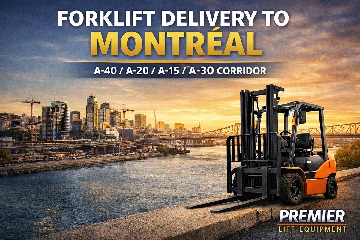 Montréal Industrial Zone — CSA‑Aligned Forklift Delivery