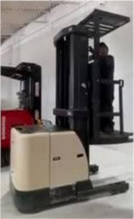 Opposite side view showing battery compartment and CSA-certified chassis