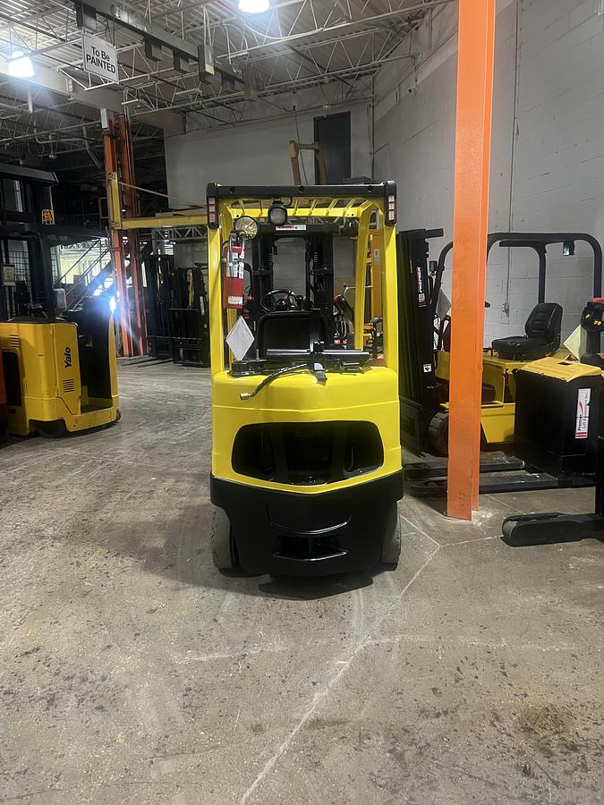 Refurbished Hyster S50FT – CSA Certified | LPG Cushion | 5,000 lb Capacity | 189” Triple Mast | Brampton ON