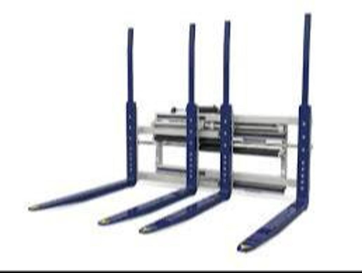 CSA-Certified Cascade 25GFDS-1005 Multi-Pallet Clamp – 5,500 lb Capacity | Class III Mount | Fixed Forks | Brampton ON