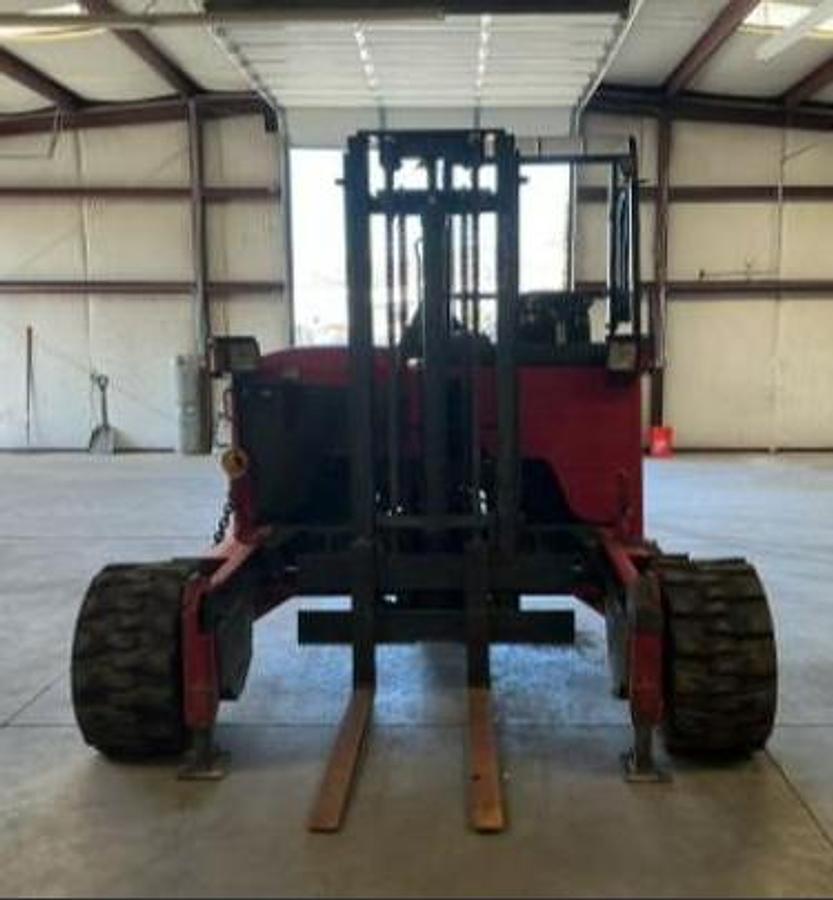 Front view of 2016 Moffett M8 55.3NX — 5,500 lb rated capacity, 24" load center