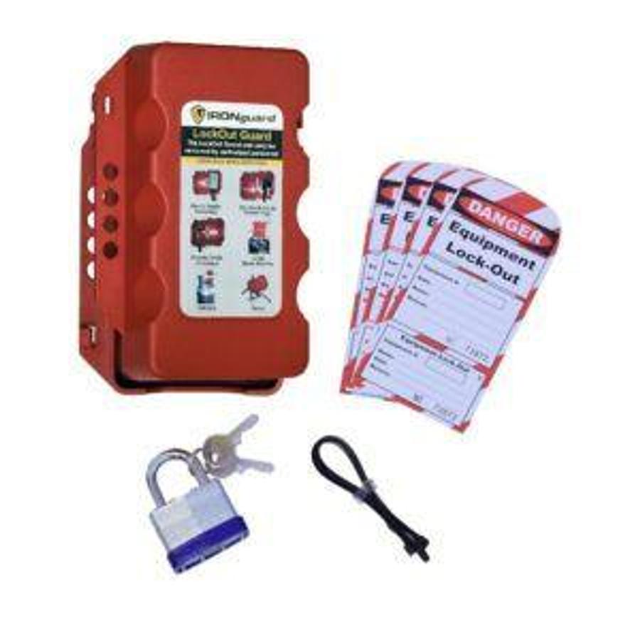 LockOut Guard Kit – CSA/OSHA Compliant | Forklift LOTO System | Electric & Propane Disconnect | Safety Tags & Padlock | Brampton ON | Premier Lift Equipment