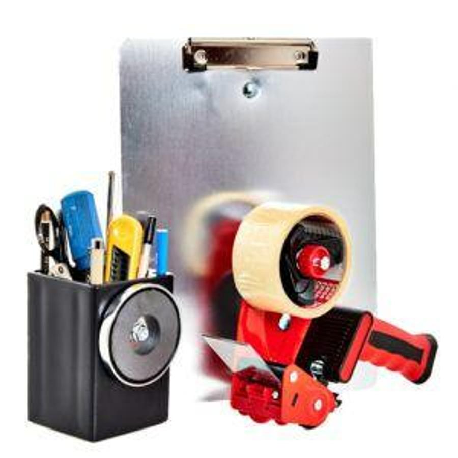 EZ3 MagTool Kit | CSA/MOL Compliant | Magnetic Clipboard, Tape Gun & Cutter | 100 lb Hold | Brampton ON | Premier Lift Equipment