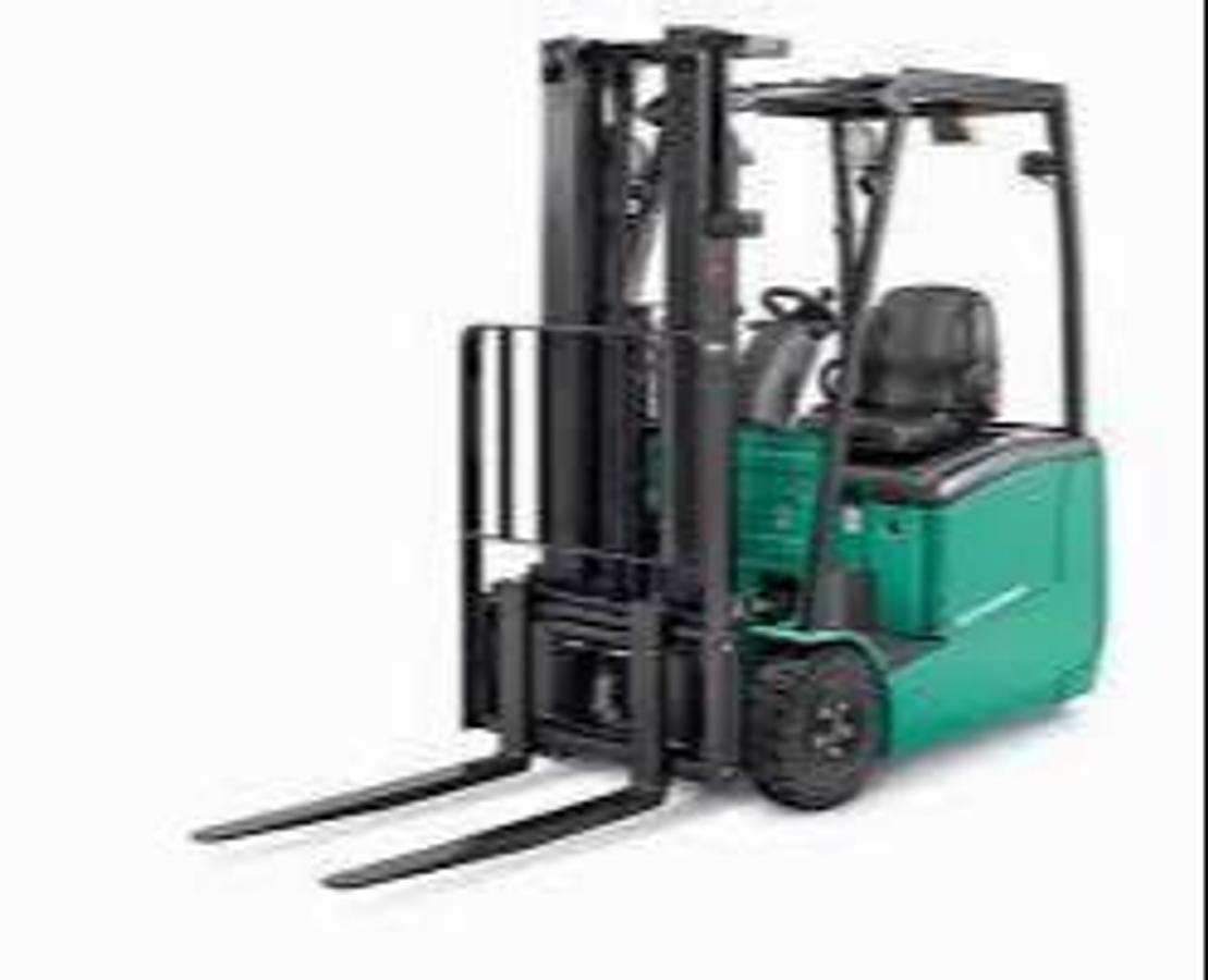 Sold-Mitsubishi-FB20PNT-CSA-Electric-Forklift-4,000lb-187”-Lift-BramptonON