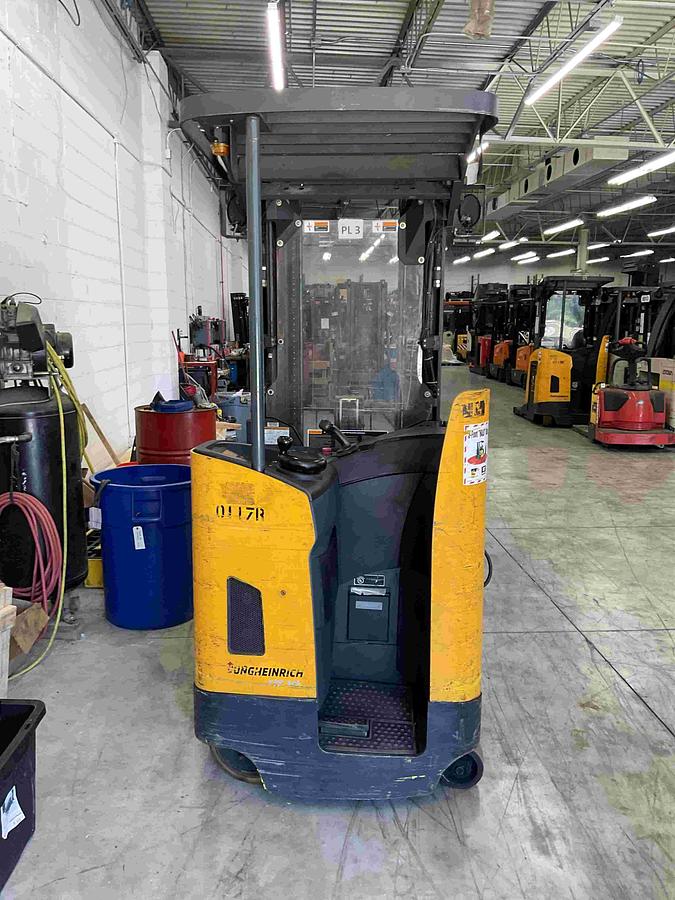 2017 Jungheinrich ETR345 CSA Certified Electric Reach Truck Side Compartment View